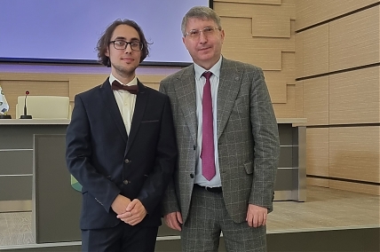 On May 28, 2026, the S.N. Vinogradsky Institute of Microbiology of the Institute of Biotechnology of the Russian Academy of Sciences successfully defended the thesis "Symbiotic compatibility of Rhizobium laguerreae and seed pea (Pisum sativum L.) strains"